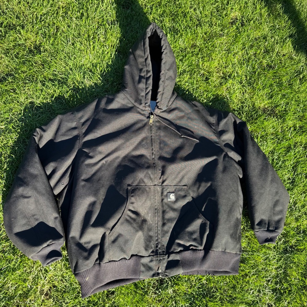 Carhartt J133 BLK Extreme Arctic Quilt Lined Jacket Mens 3XL Black Cordura Nylon